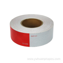 Acrylic red white reflective tape
